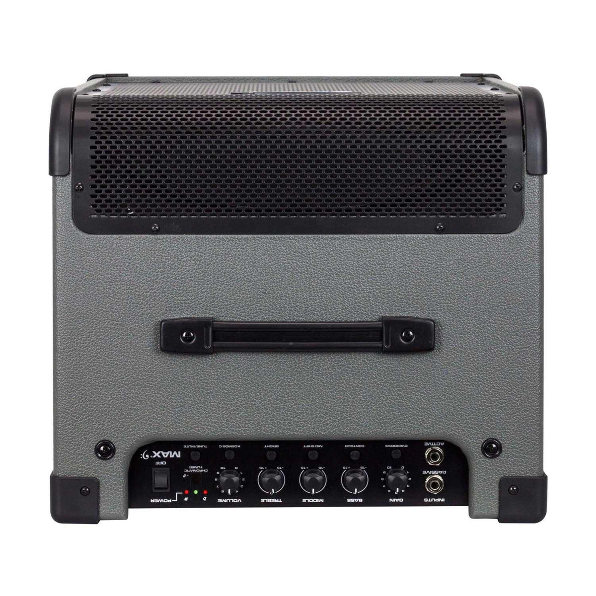 Peavey MAX 150 bosinės gitaros stiprintuvas, galinio skydelio detalės