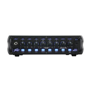 Peavey MiniMEGA bosinės gitaros stiprintuvas, priekinė dalis