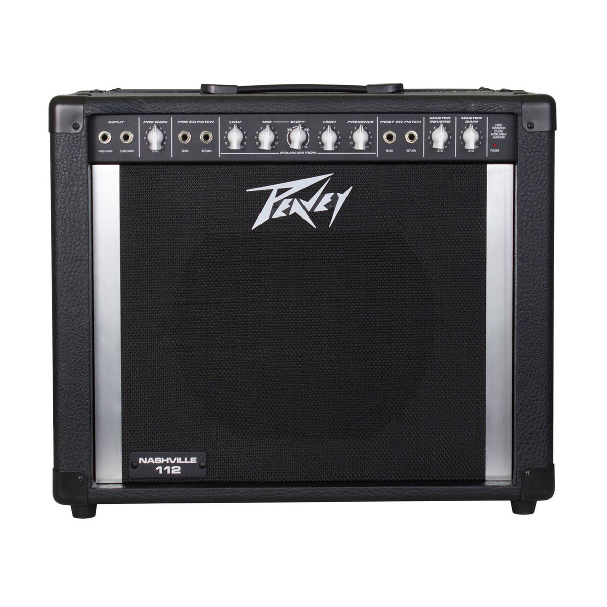 Peavey Nashville 112 gitaros stiprintuvas, priekinė dalis
