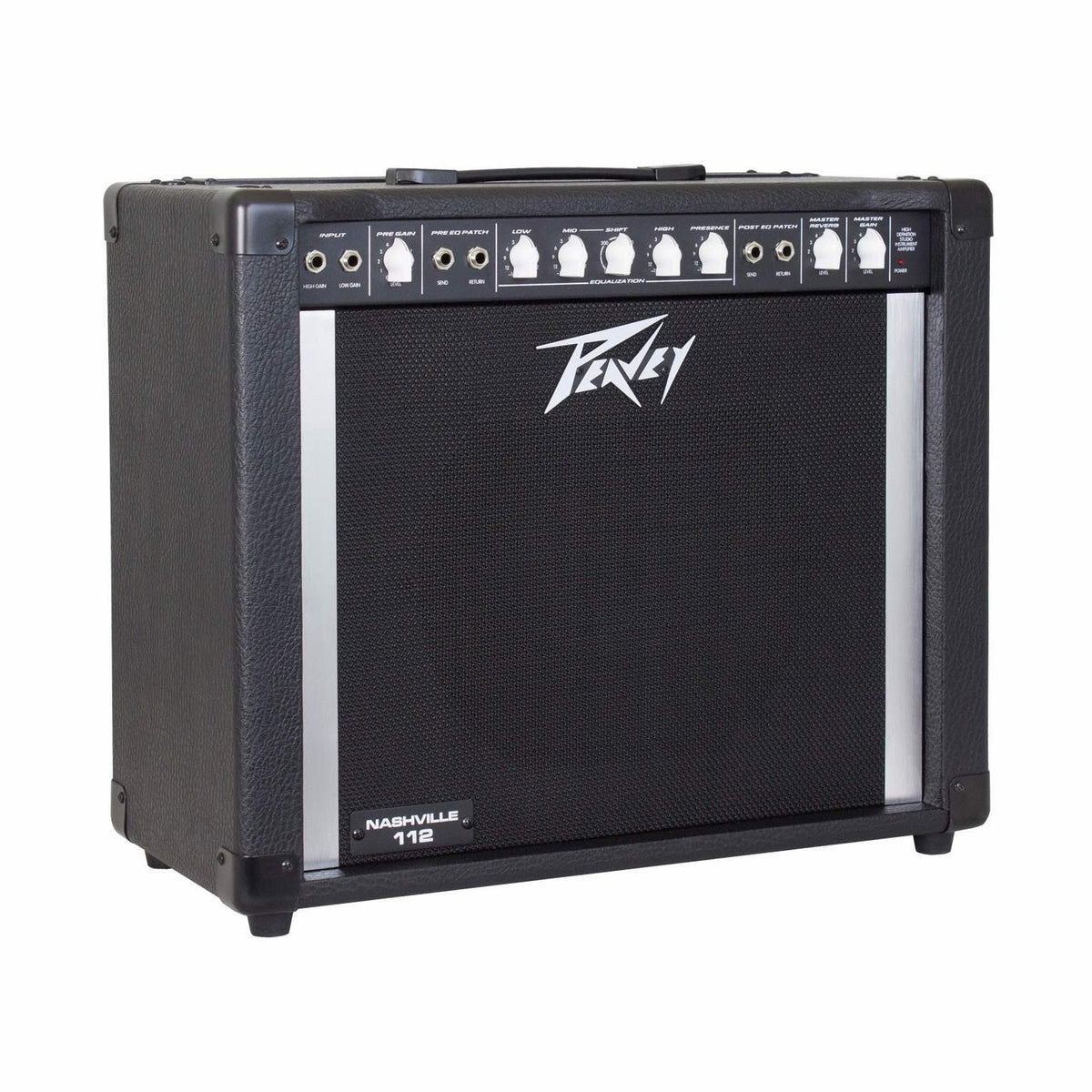 Peavey Nashville 112 gitaros stiprintuvas, korpuso vaizdas iš vienos pusės