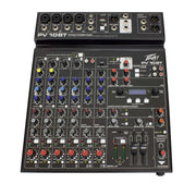 Peavey PV 10 BT analoginis mikšerinis pultas, valdymo skydelis iš viršaus