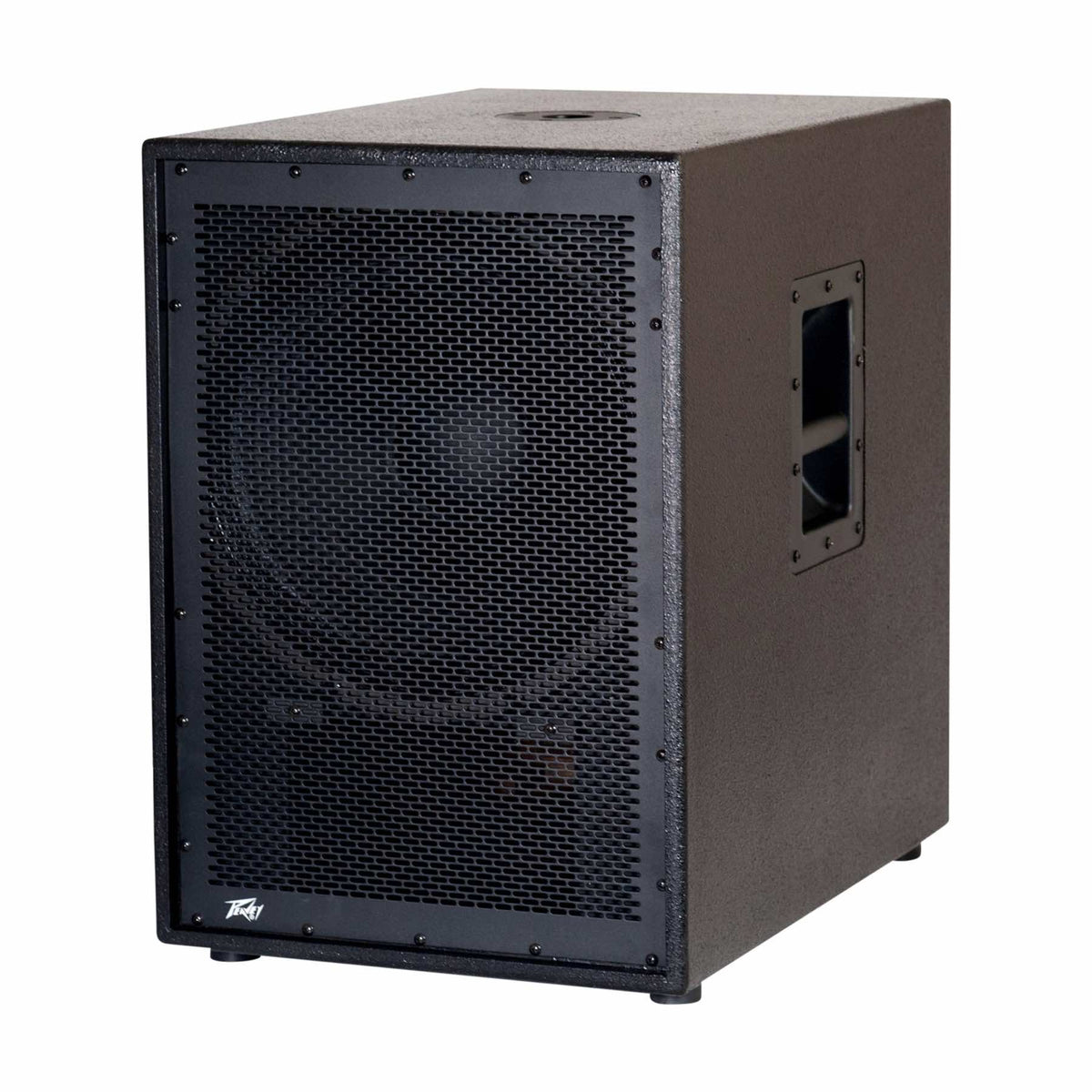 Peavey PVs 15 aktyvi žemų dažnių kolonėlė, korpusas iš vienos pusės