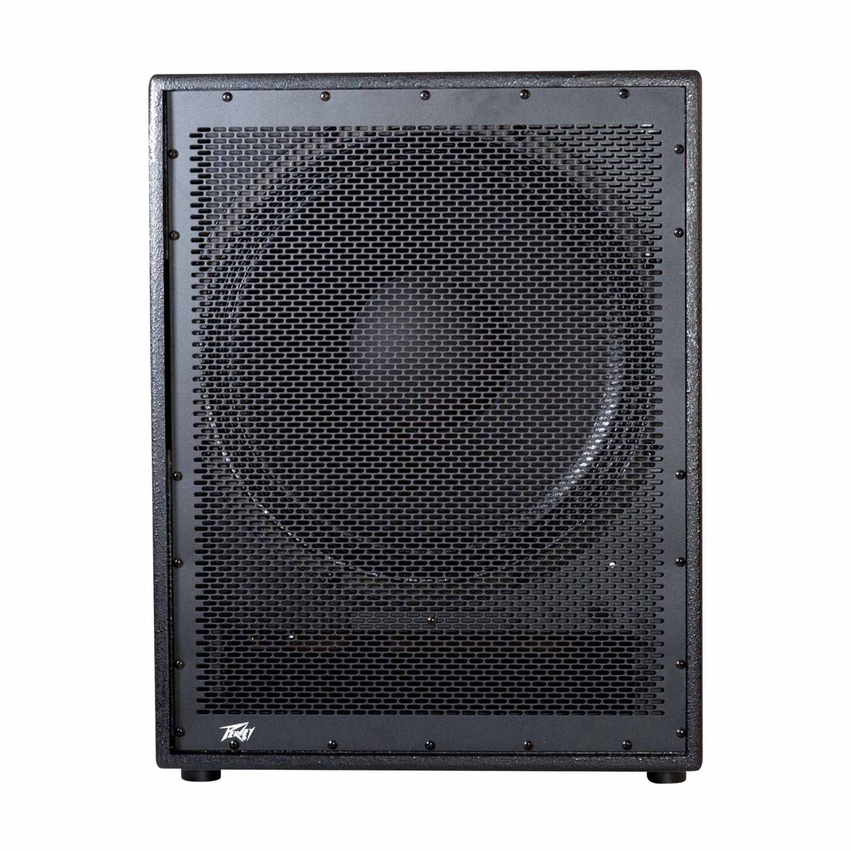 Peavey PVs 18 aktyvi žemų dažnių kolonėlė, vaizdas iš priekio