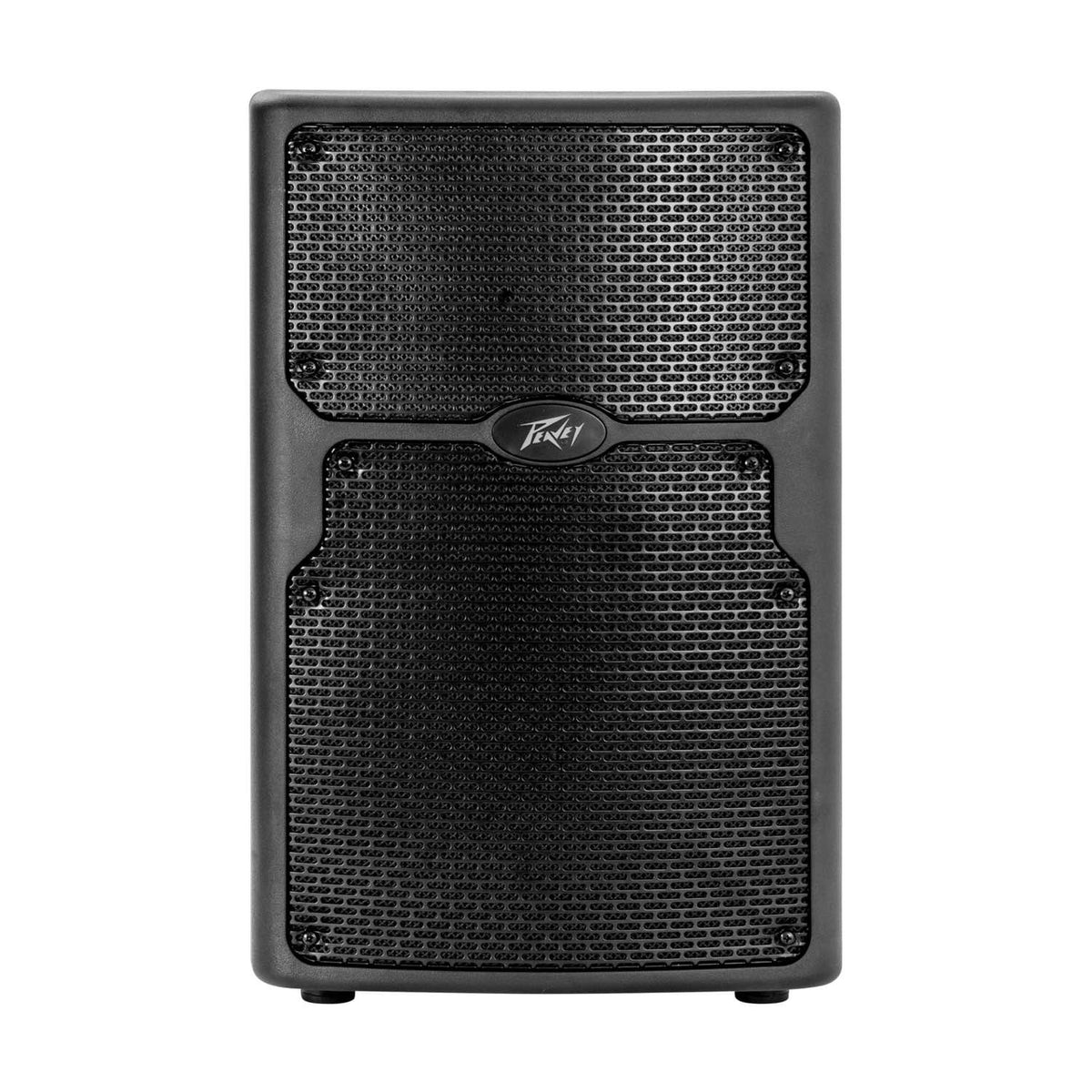 Peavey PVX 10 pasyvi garso kolonėlė, priekinė dalis ir garsiakalbių grotelės
