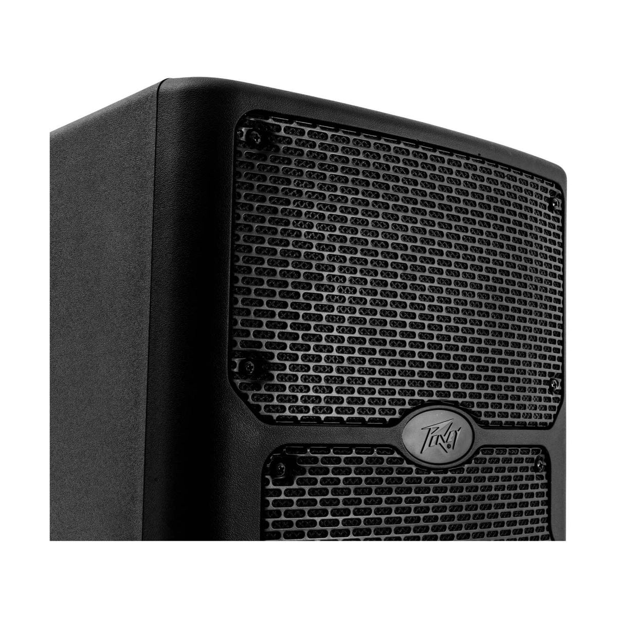 Peavey PVX 10 pasyvi garso kolonėlė, aukštų dažnių dalies ir grotelių detalė