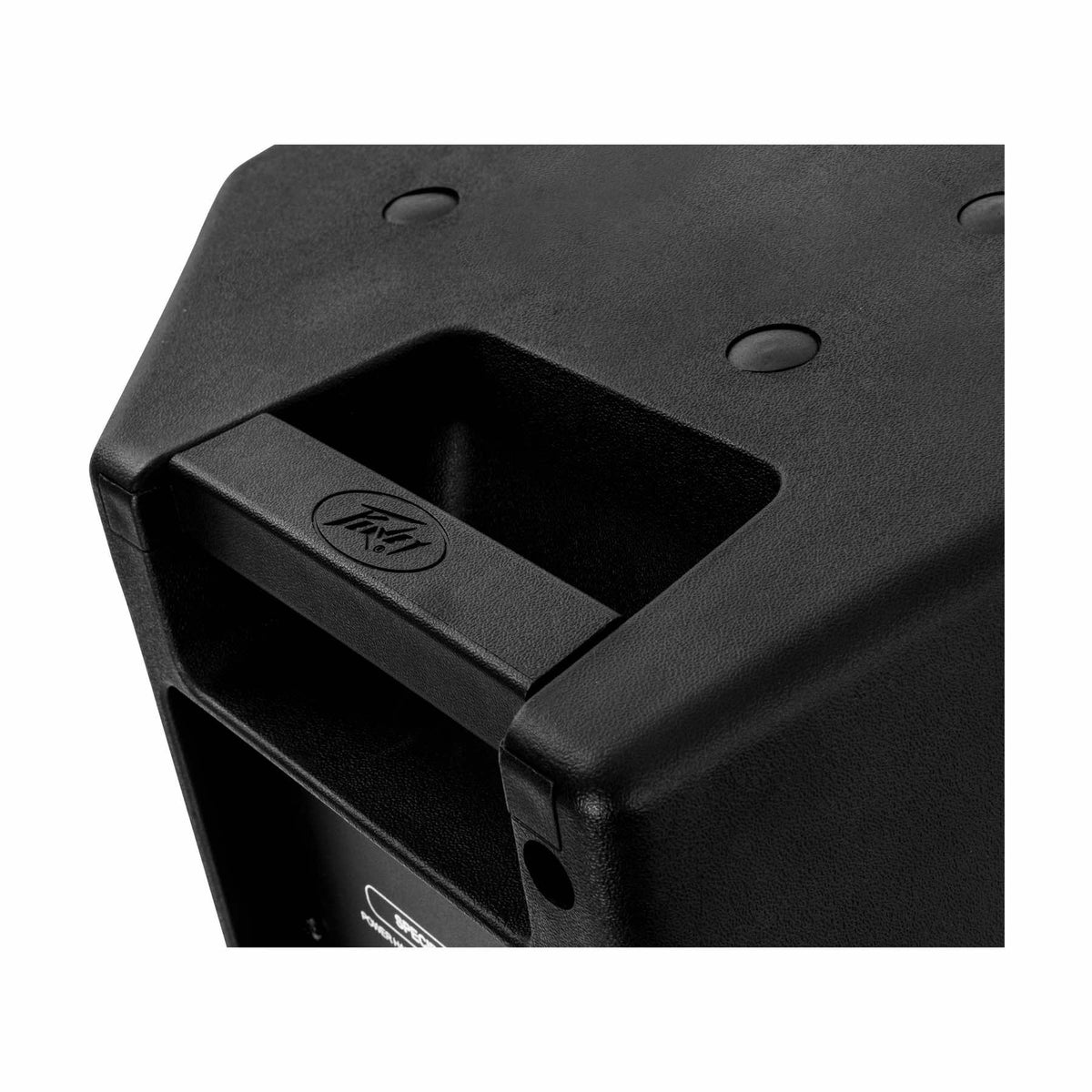 Peavey PVX 10 pasyvi garso kolonėlė, viršutinės rankenos detalė