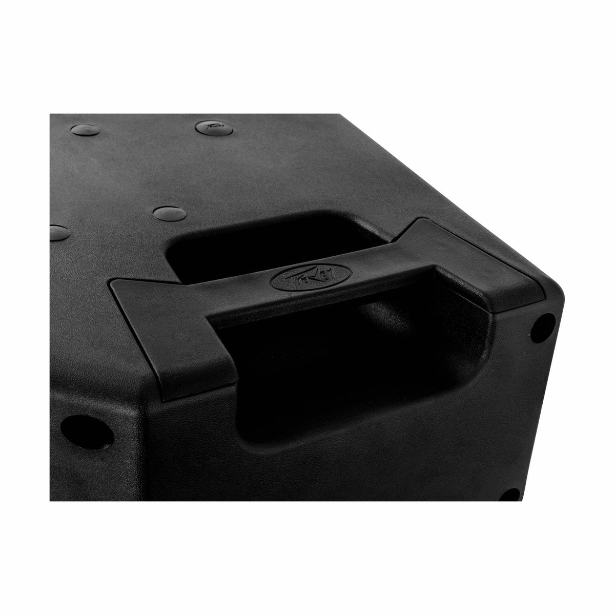 Peavey PVX 15 pasyvi garso kolonėlė, viršutinės rankenos detalė