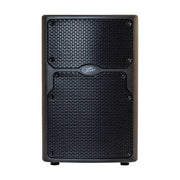 Peavey PVXp 10 Bluetooth aktyvi garso kolonėlė, priekinė dalis ir garsiakalbių grotelės