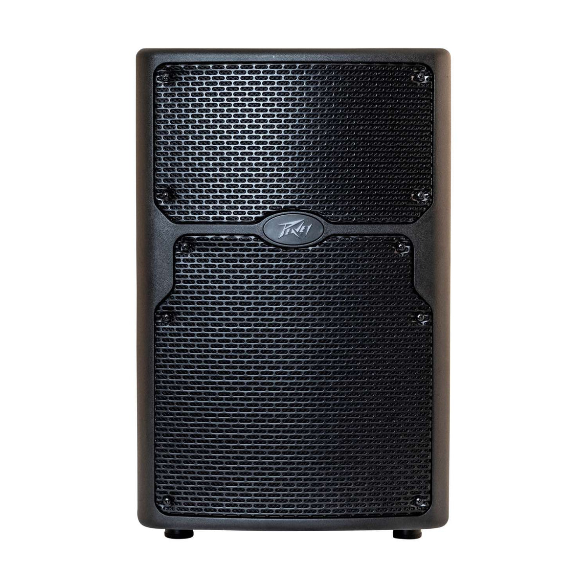 Peavey PVXp 10 Bluetooth aktyvi garso kolonėlė, priekinė dalis ir garsiakalbių grotelės