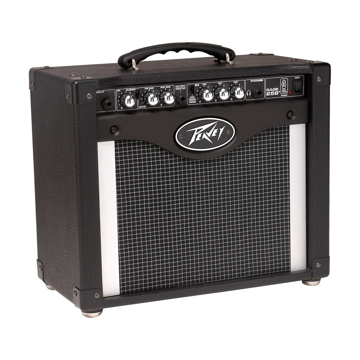 Peavey Rage 258 gitaros stiprintuvas, korpusas iš vienos pusės
