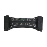 Peavey Sanpera II kojinis valdiklis, mygtukai, LCD ekranas ir abu pedalai