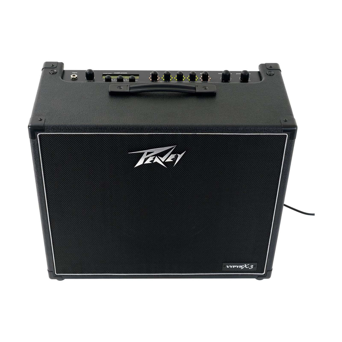 Peavey VYPYR X3 gitaros stiprintuvas, vaizdas iš viršaus kampu