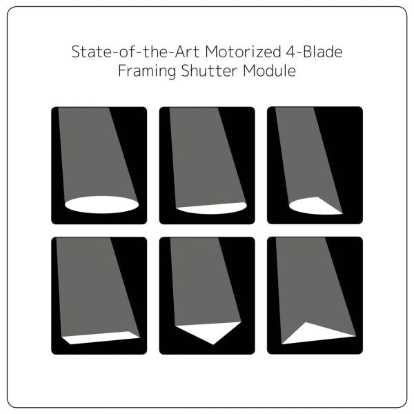 ELATION ARTISTE PICASSO Valdomo judesio prožektorius