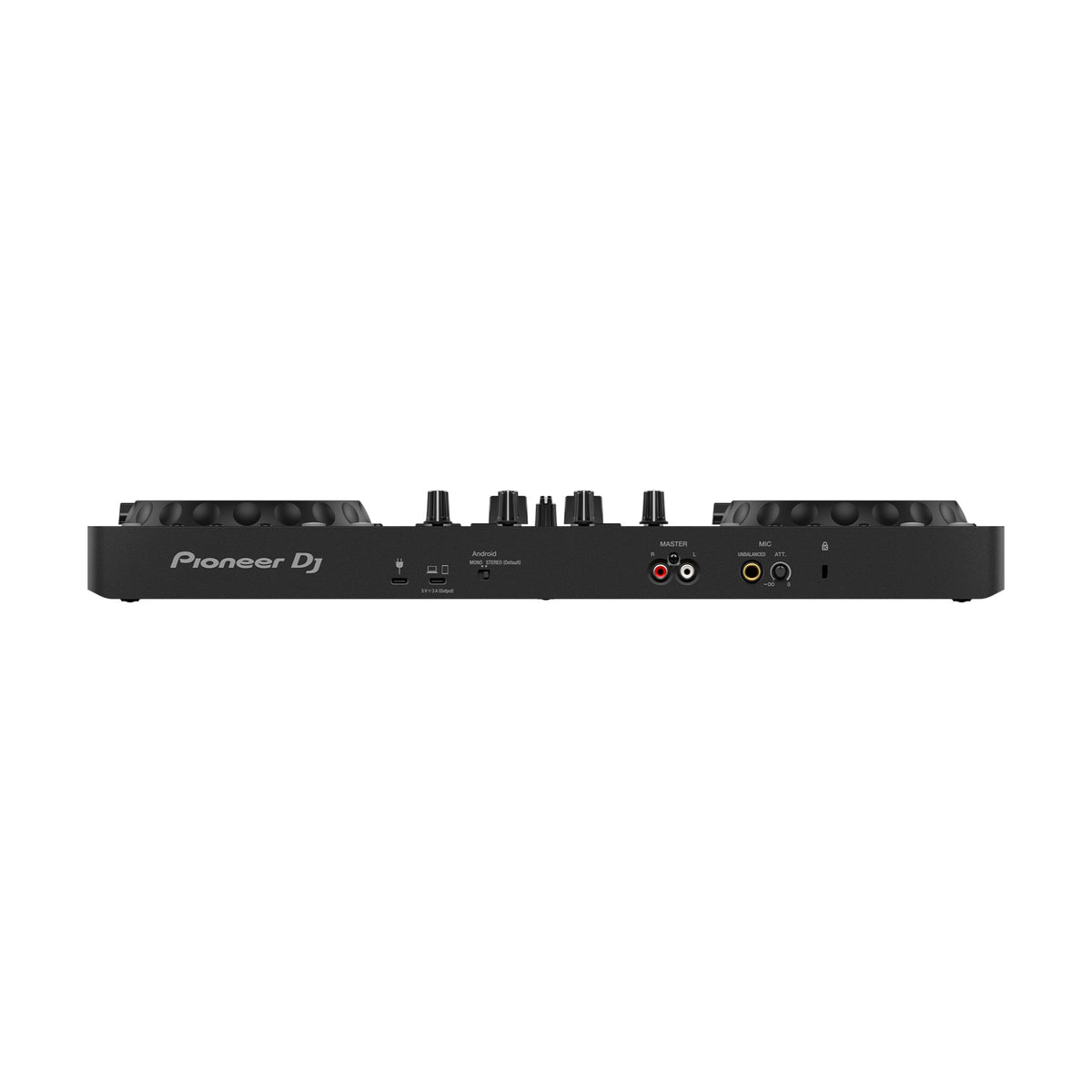 Pioneer DJ DDJ-FLX4 DJ controller, rear connections