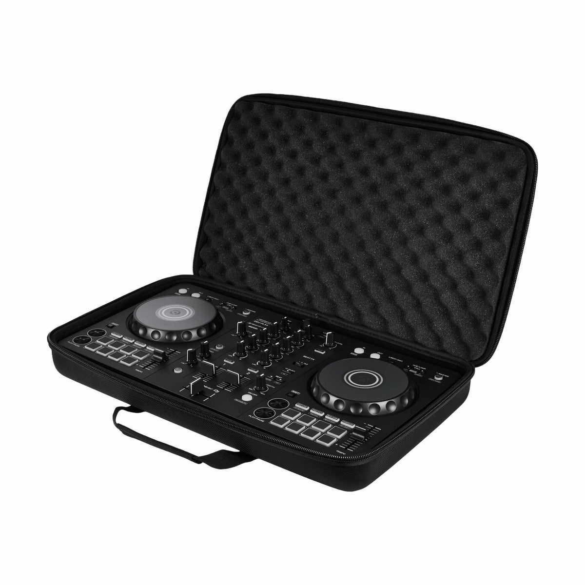 Pioneer DJ DJC-B BAG transport bag, example with another compatible DJ controller; controller not included