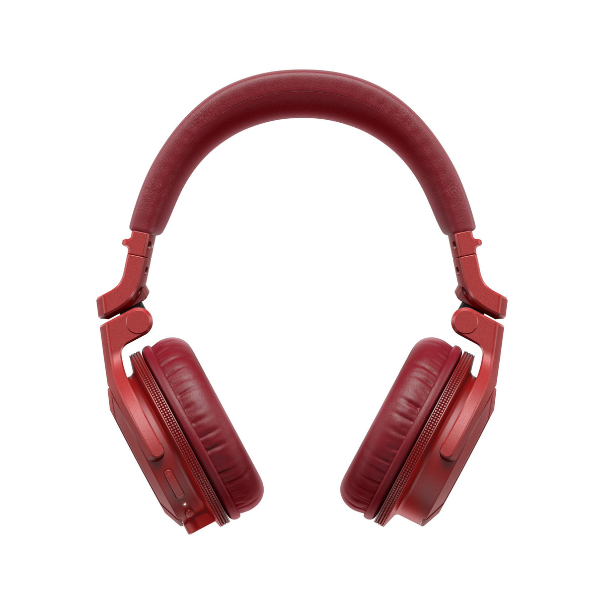 Pioneer DJ HDJ-CUE1BT-R DJ Headphones, red, front view