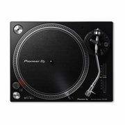 Pioneer DJ PLX-500-K turntable, black finish, top controls and tonearm