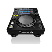 Pioneer DJ XDJ-700 DJ Player with stand, angled overview