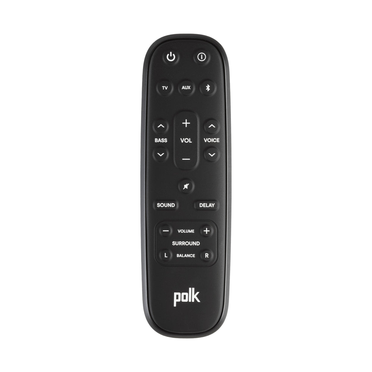 Polk Audio MagniFi Mini AX Soundbar garso sistema, nuotolinio valdymo pultas