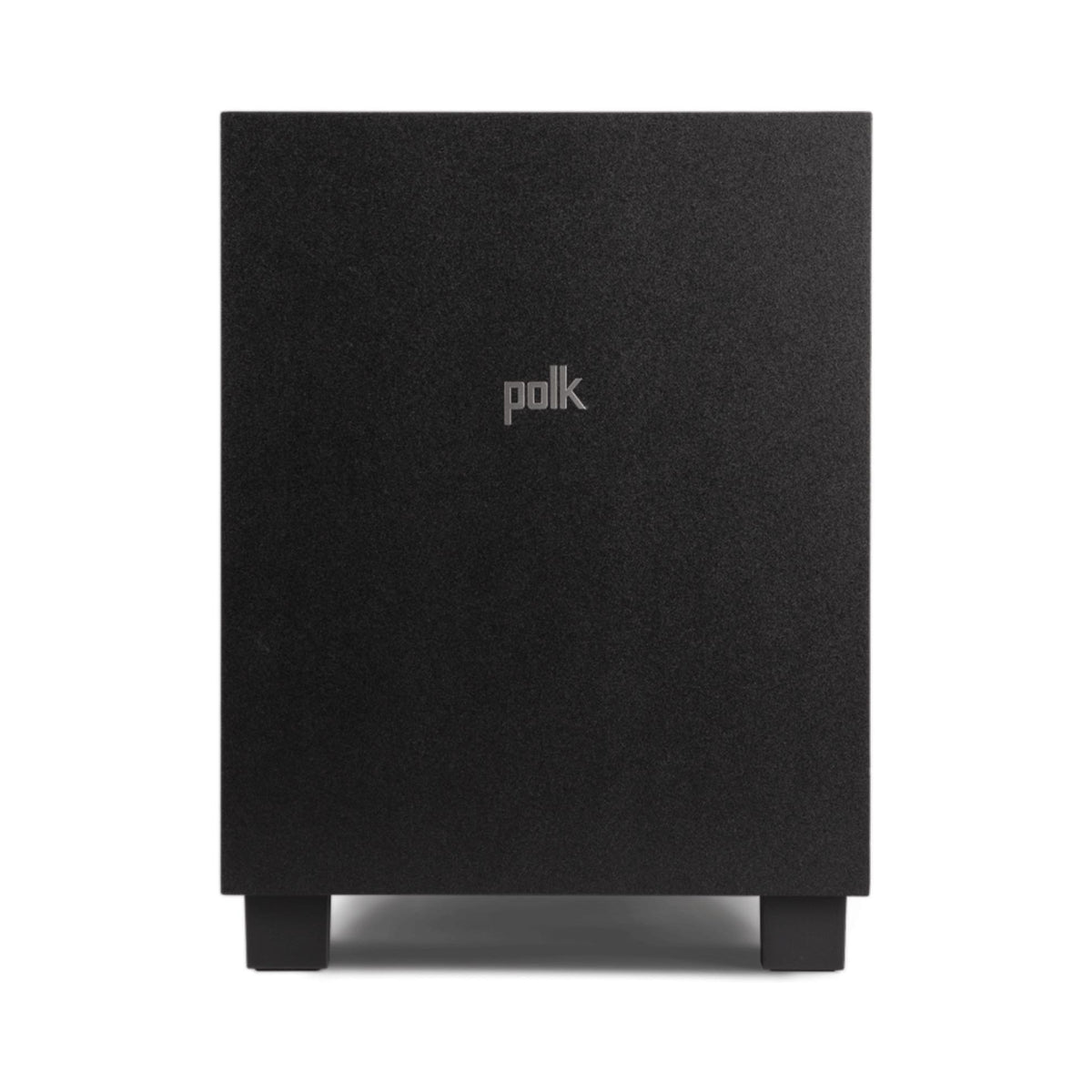 Polk Audio Monitor XT10 aktyvi žemų dažnių kolonėlė iš priekio su grotelėmis