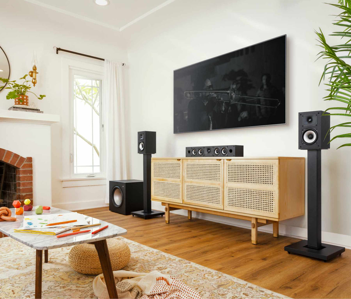Polk Audio Monitor XT35 centrinė kolonėlė, klausymosi kambaryje