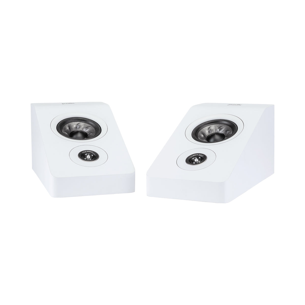 Polk Audio Reserve R900 white height speaker, front view without grilles