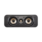 Polk Audio Signature Elite ES30 juodos centrinės kolonėlės, priekis be grotelių