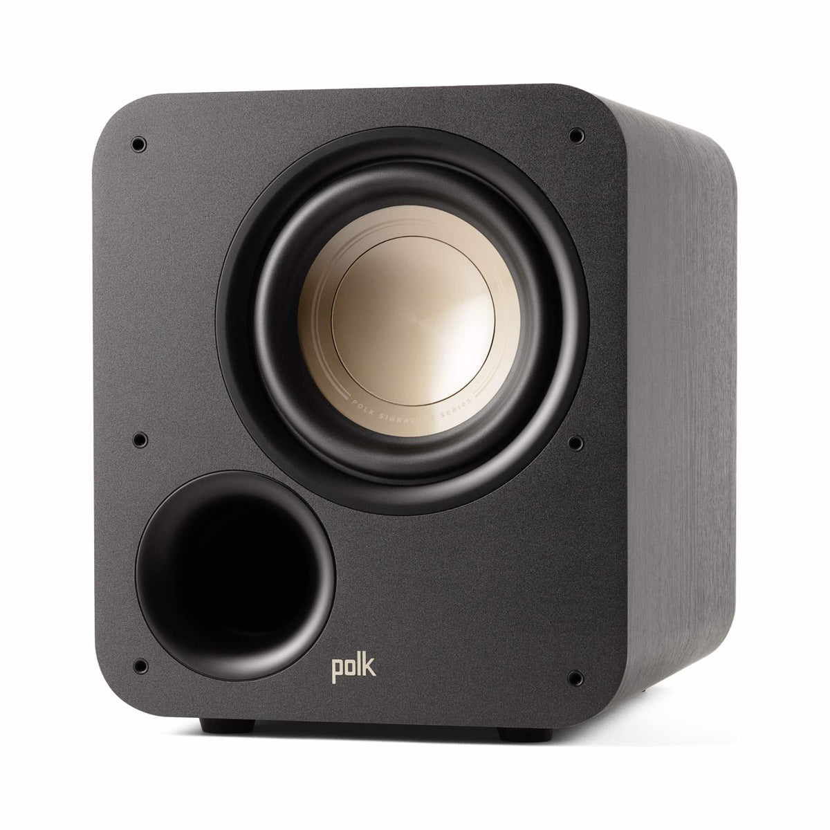 Polk Audio Signature Elite ES8 powered subwoofer, front without grille