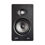 Polk Audio V65 į sieną įmontuojama kolonėlė, priekis be grotelių
