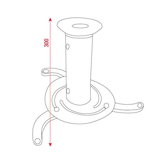 SHOWTEC PRB-1 Projektoriaus laikiklis