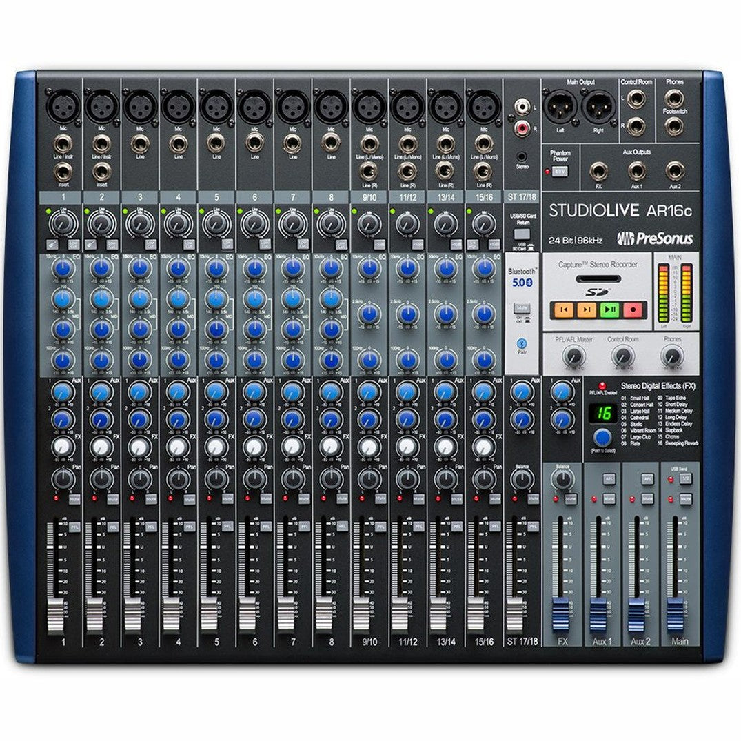 PRESONUS STUDIOLIVE AR16C Garso mikšerinis pultas