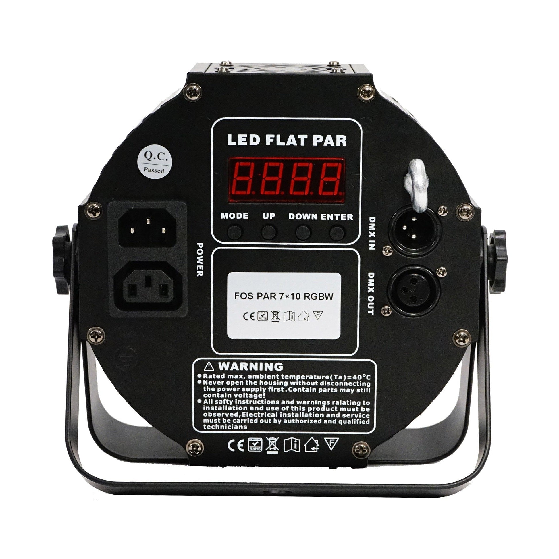 FOS PAR 7x10W ALU Prožektorius