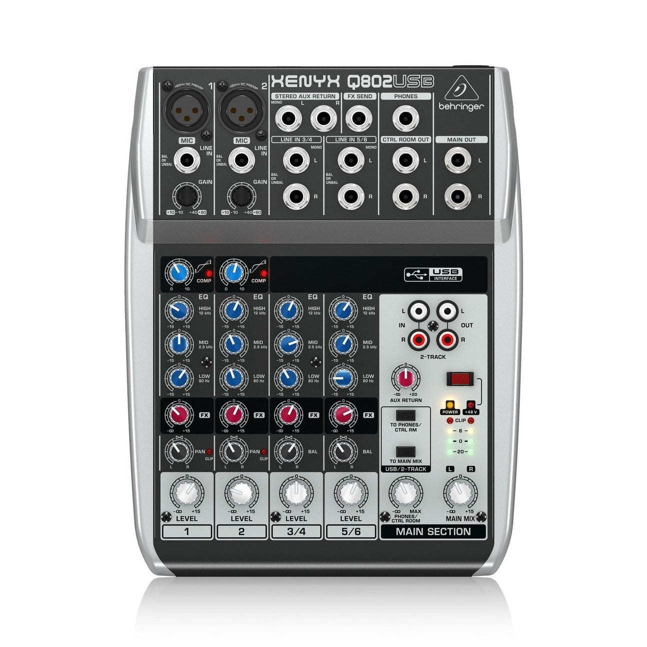 BEHRINGER XENYX Q802USB Mikšerinis pultas