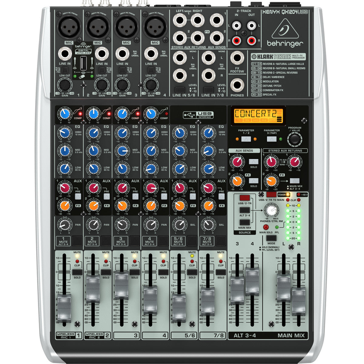 BEHRINGER XENYX QX1204USB Mikšerinis pultas