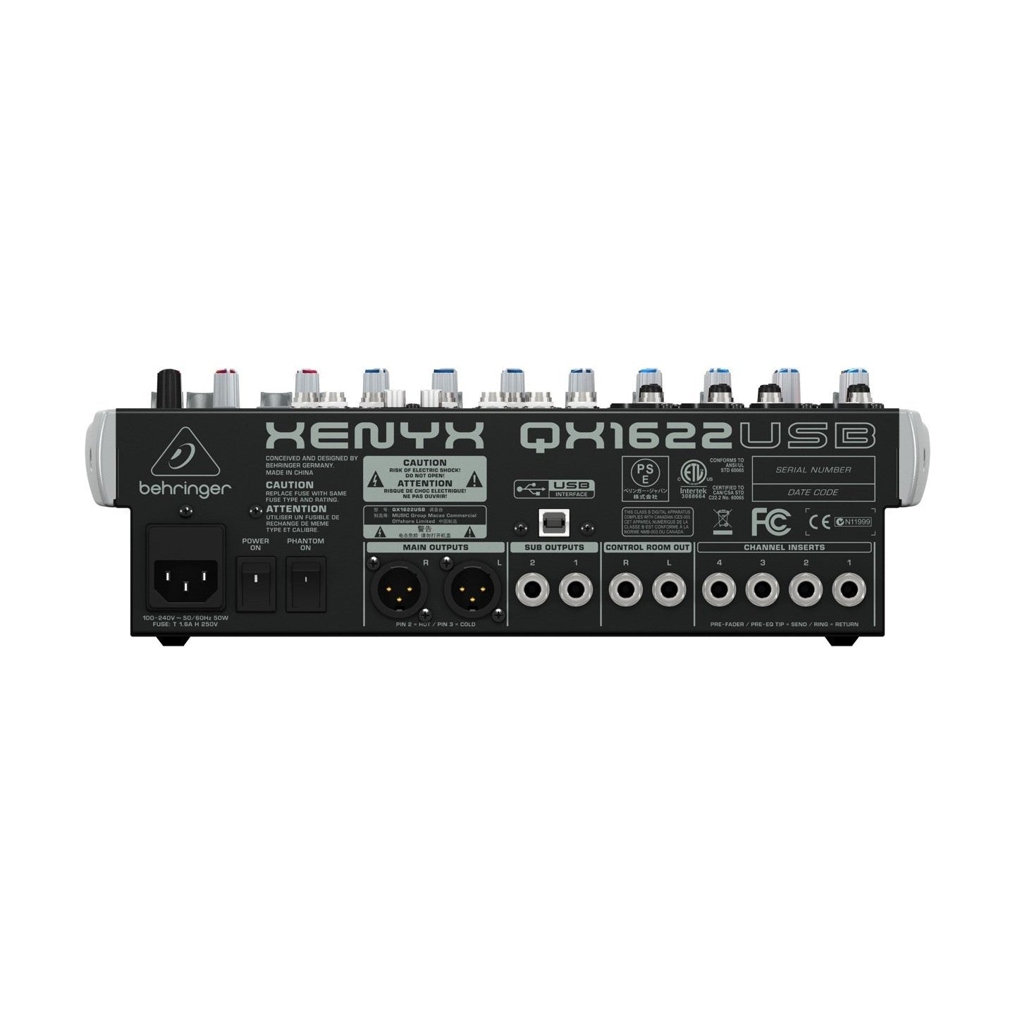 BEHRINGER XENYX QX1622USB Mikšerinis pultas