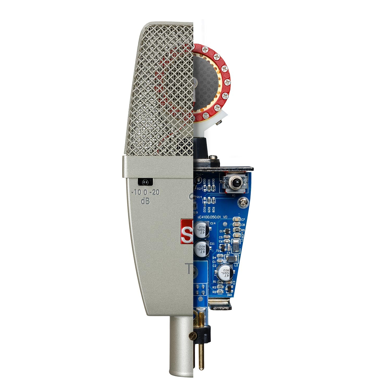 sE Electronics T1 didelės membranos kondensatorinis mikrofonas (suderinta pora)