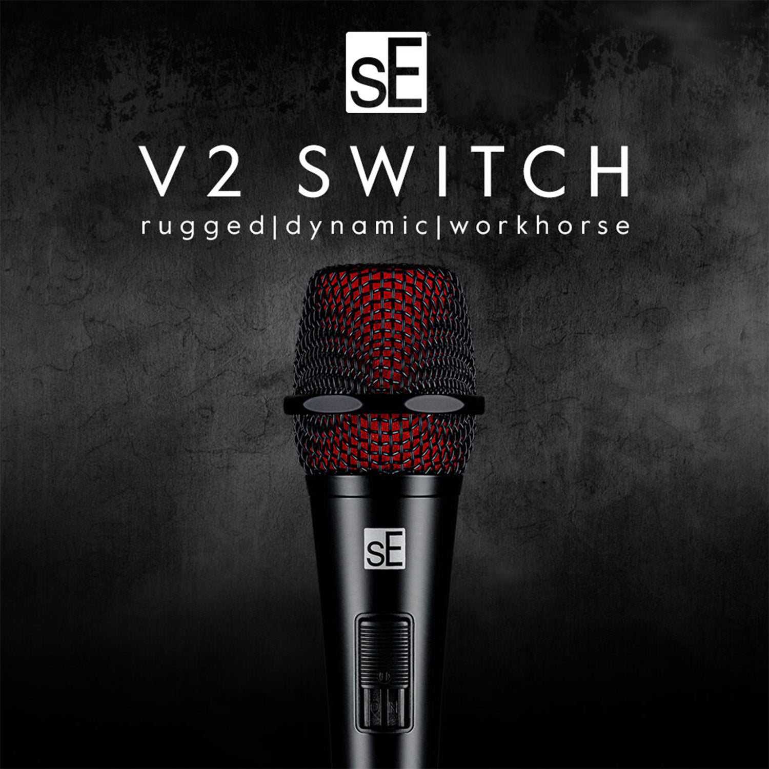 sE Electronics V2 Switch vokalinis mikrofonas