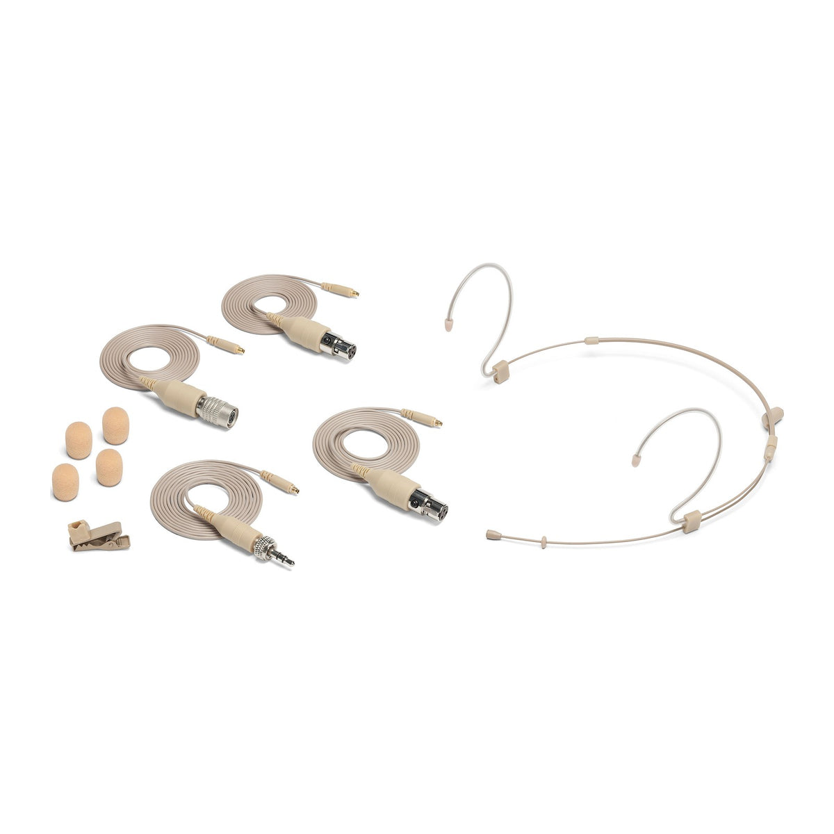 Samson DE10x adapter cables and included accessories
