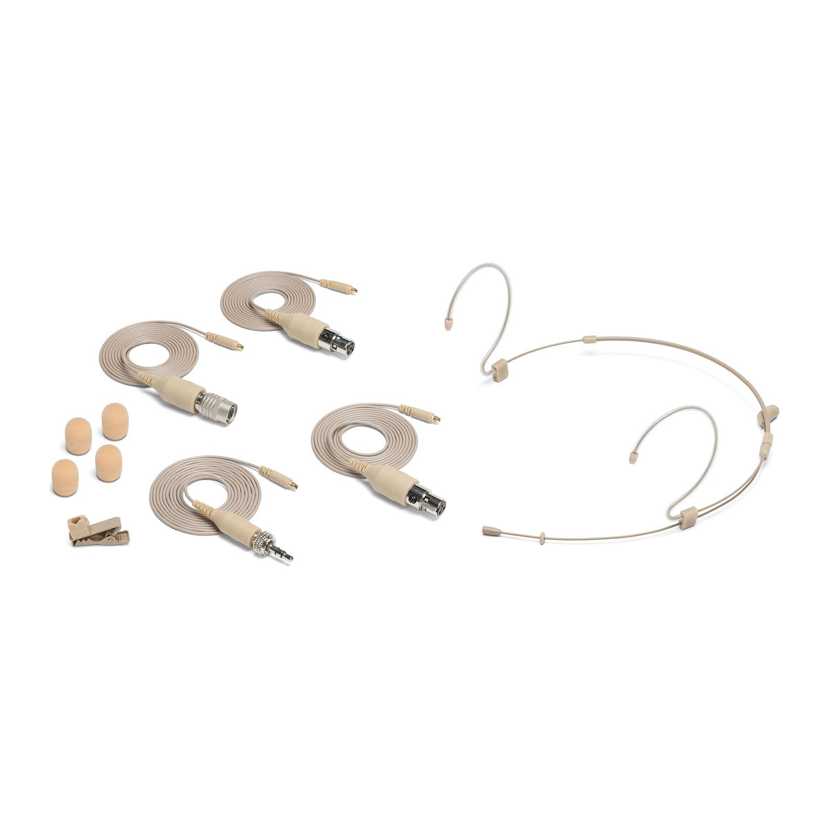 Samson DE50x adapter cables and included accessories