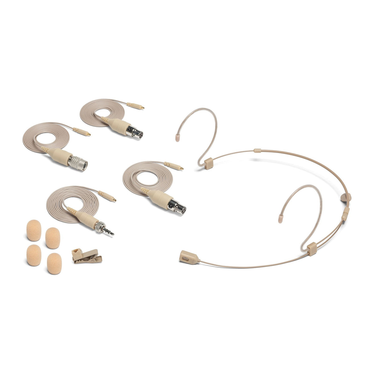 Samson DE60x adapter cables and included accessories