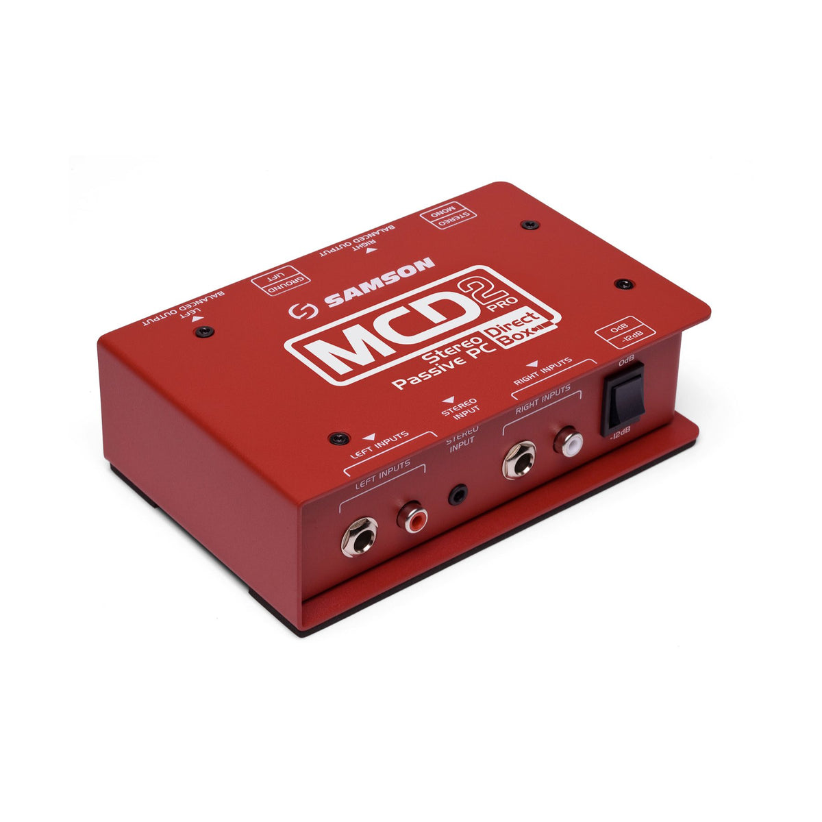 Samson MCD2 Pro stereo passive media DI box