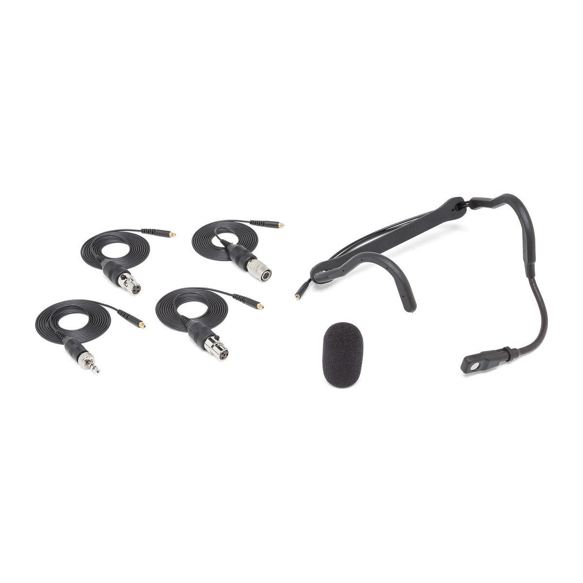 Samson QEx adapter cables and included accessories