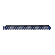 Front of the Samson S-Patch Plus 48-point patchbay