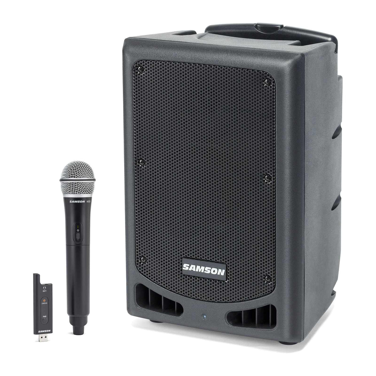 Samson XP208W battery-powered PA system with XPD2 wireless microphone