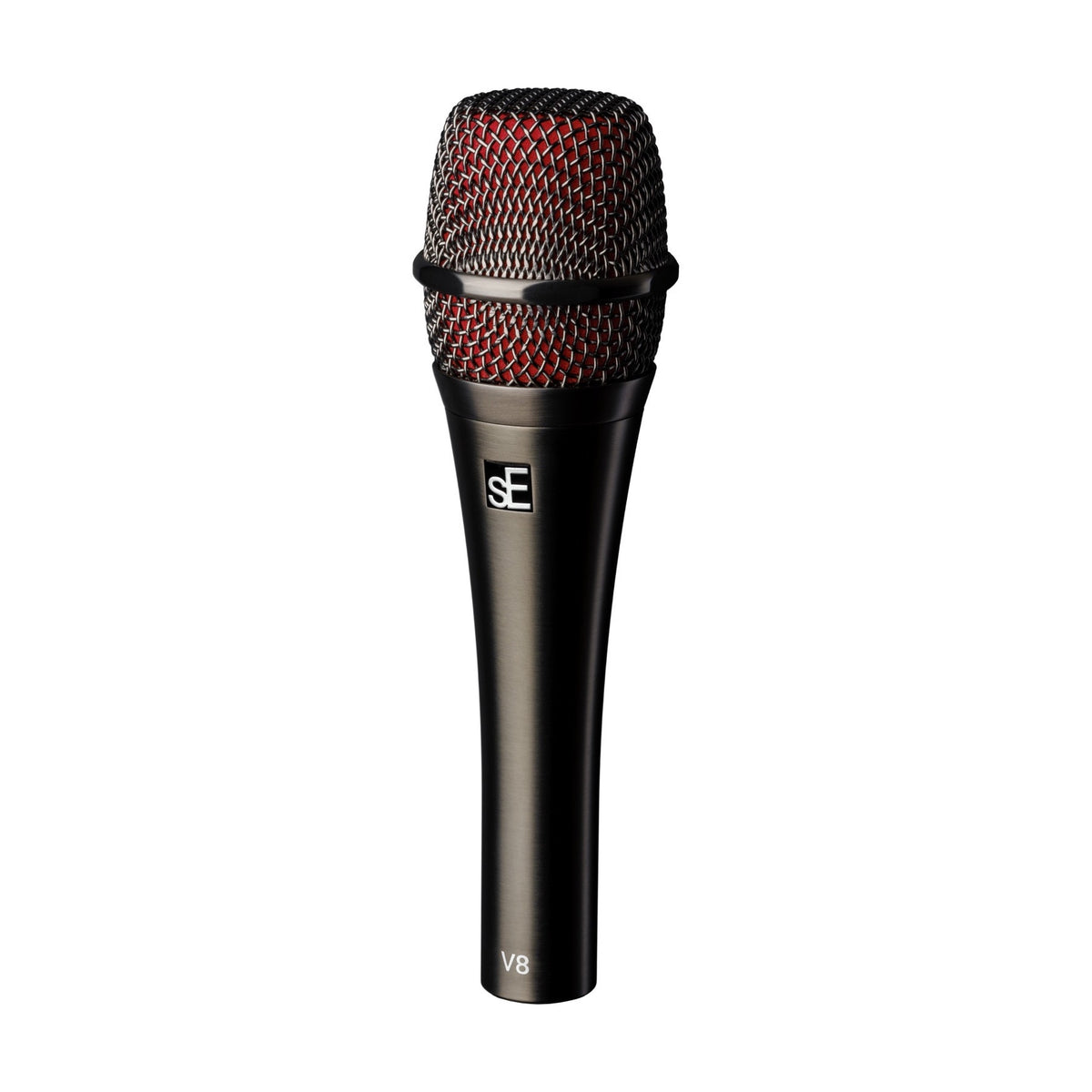 sE Electronics V8 Dynamic Microphone, Graphite Gray, angled view