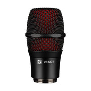 sE Electronics V8 MC1 mikrofono kapsulė, juoda spalva, vaizdas iš priekio