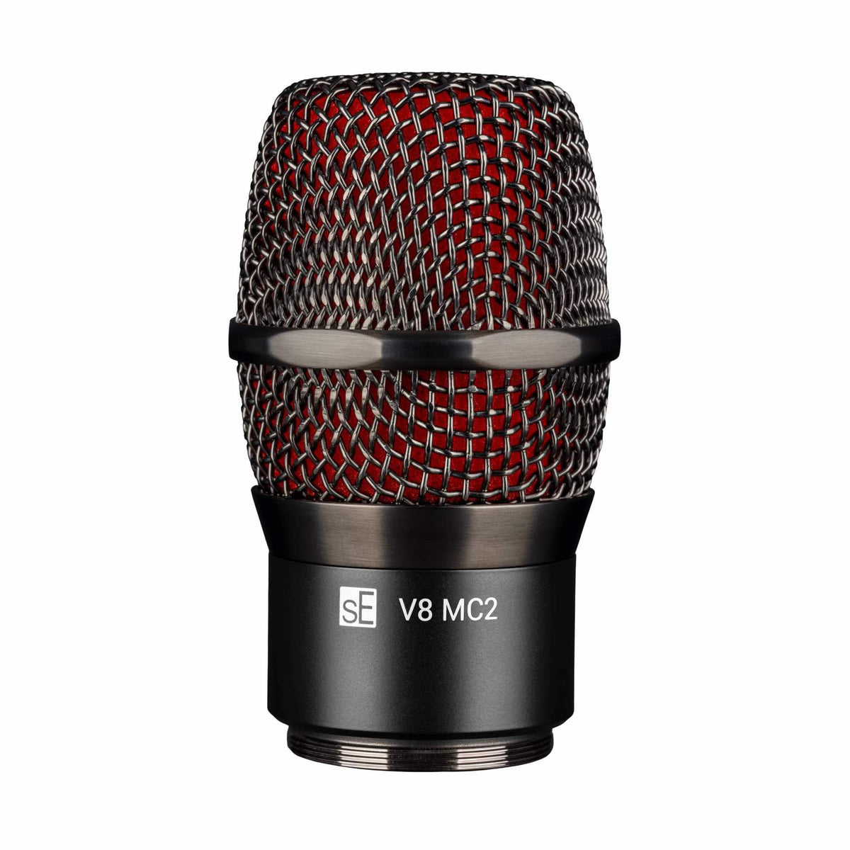 sE Electronics V8 MC2 Microphone Capsule, Graphite Gray, front view