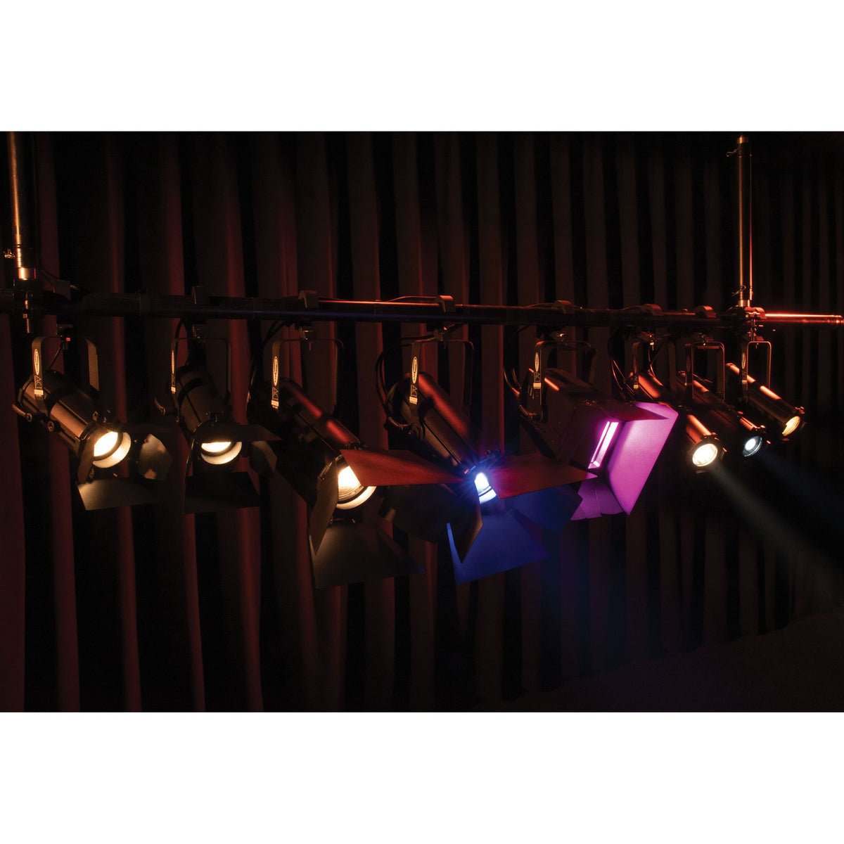 Showtec ACT PC 60 RGBW PC Spotlight, ACT series fixtures in a lighting rig