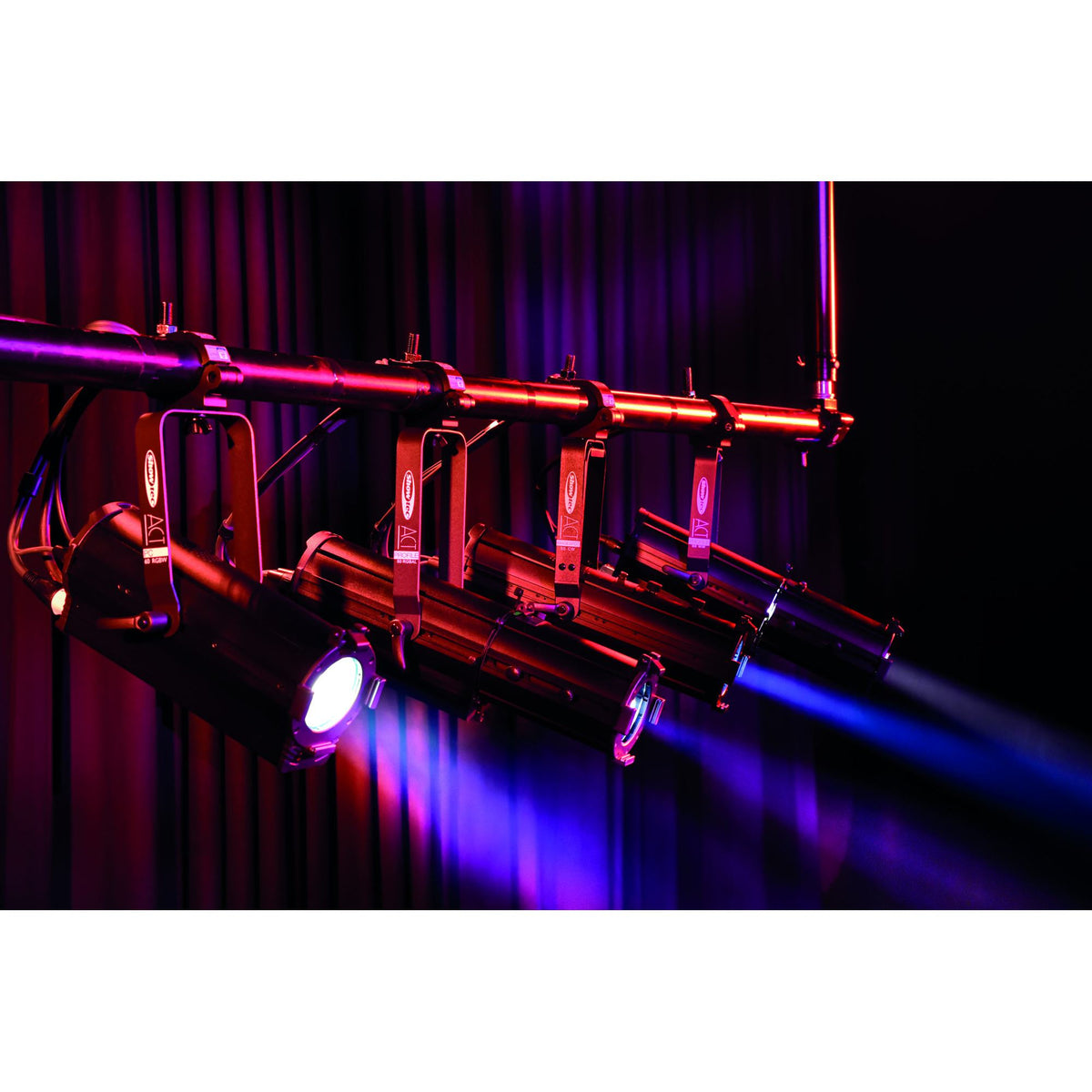 Showtec ACT Profile 50 RGBAL Profile Spotlight, ACT series fixtures in a lighting rig