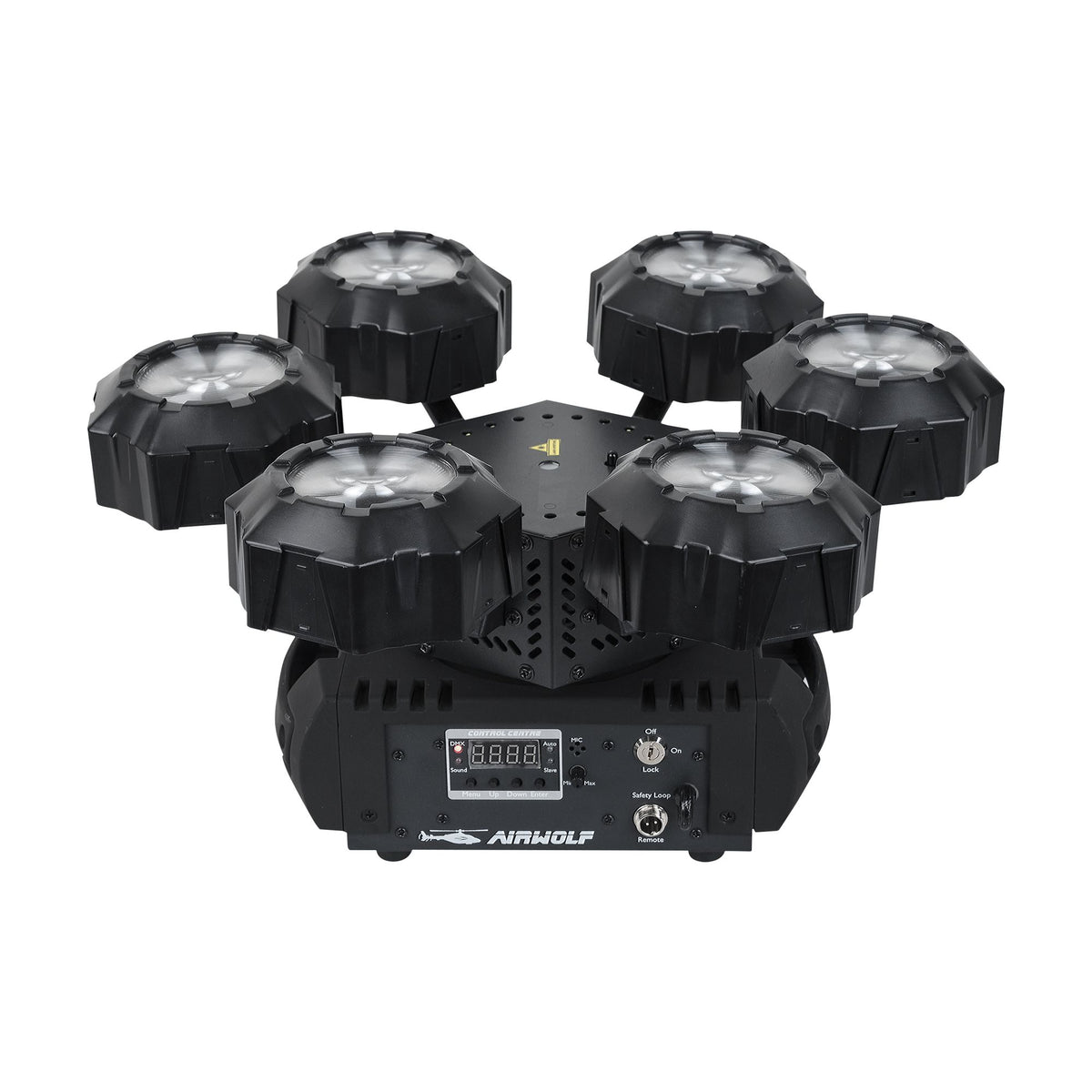 Showtec Airwolf Light Effect, modules angled outward